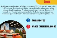 Sky Blue Illustration Field Trip Poster  - 1