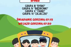 Colorful Illustrative Field Trip Poster - 1