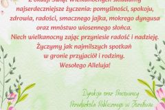 Green Watercolor Happy Easter Day Poster - 1